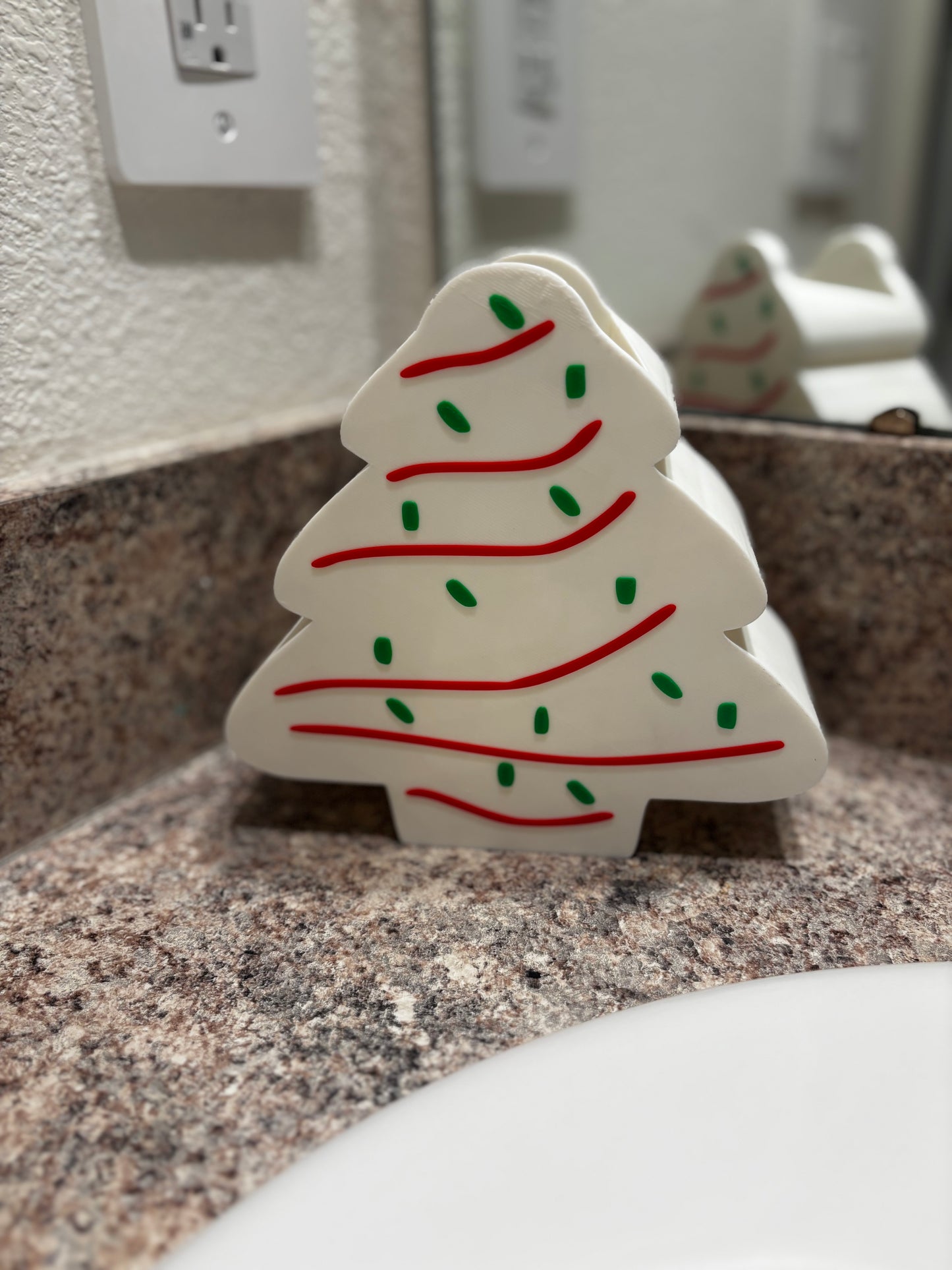 Christmas Tree Debbie Cake Bath & Body Works Soap Holder