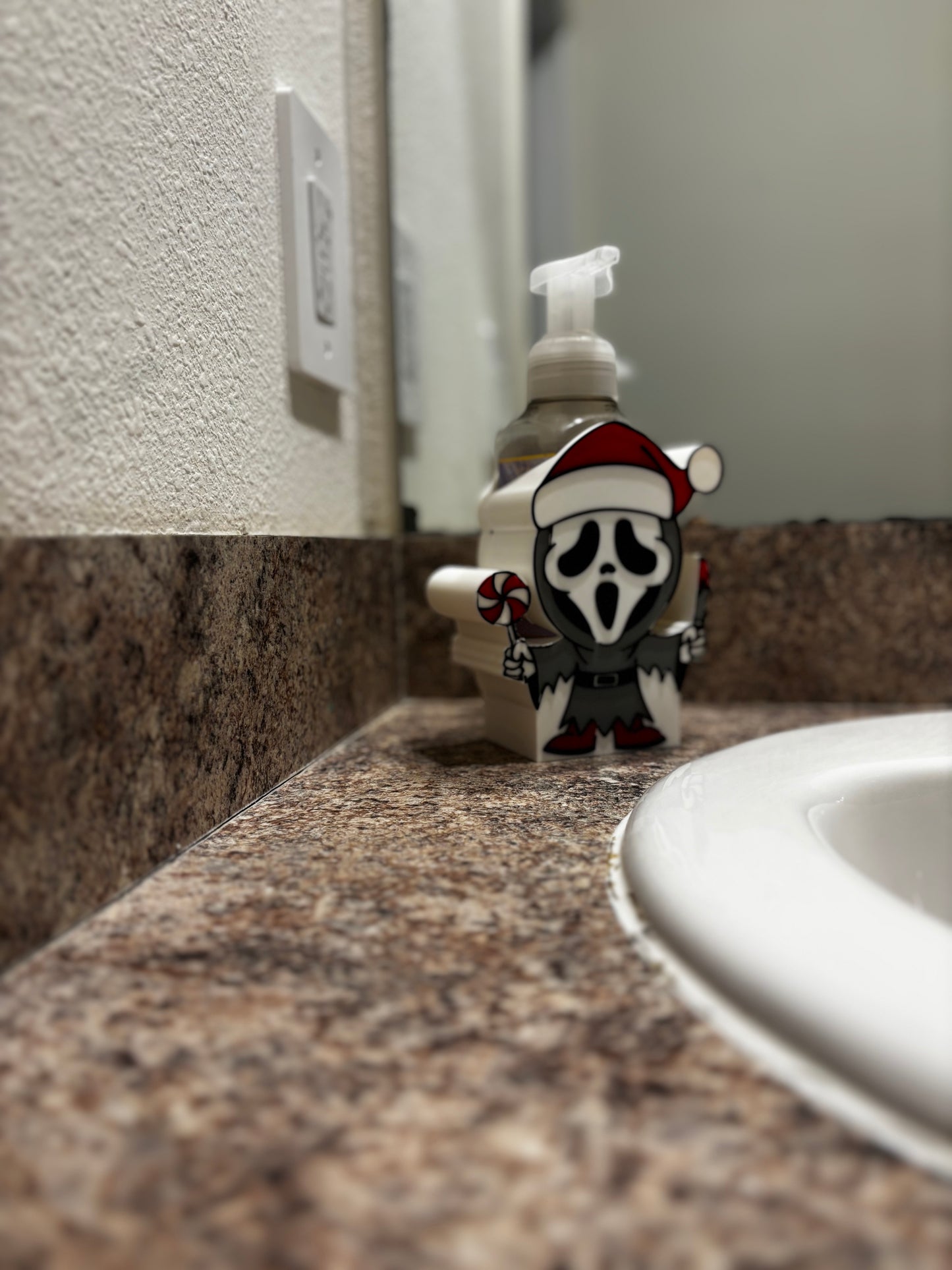 Bath & Body Works Scream Christmas Soap Holder