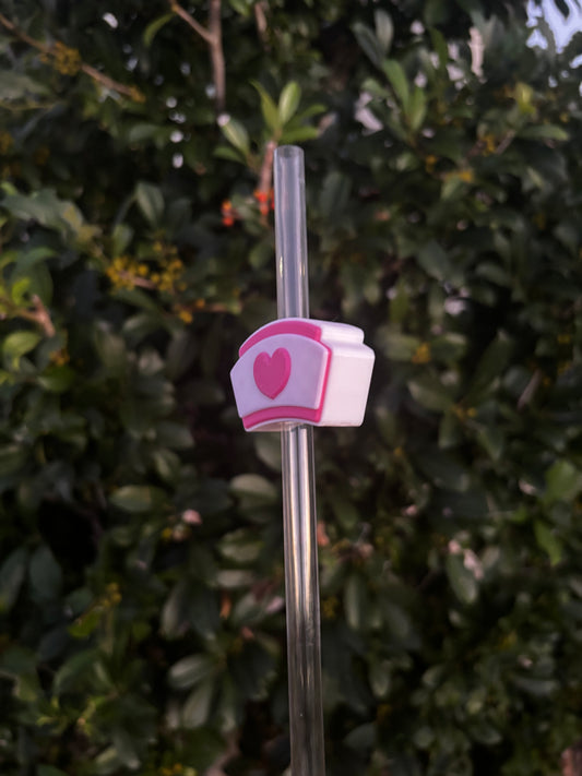 Nurse Cap Stanley Straw Topper