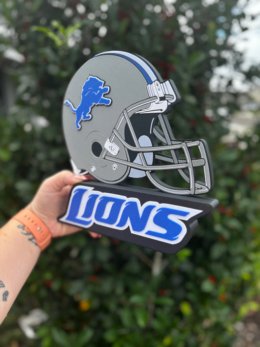 Detroit Lions Desk/Table Stand