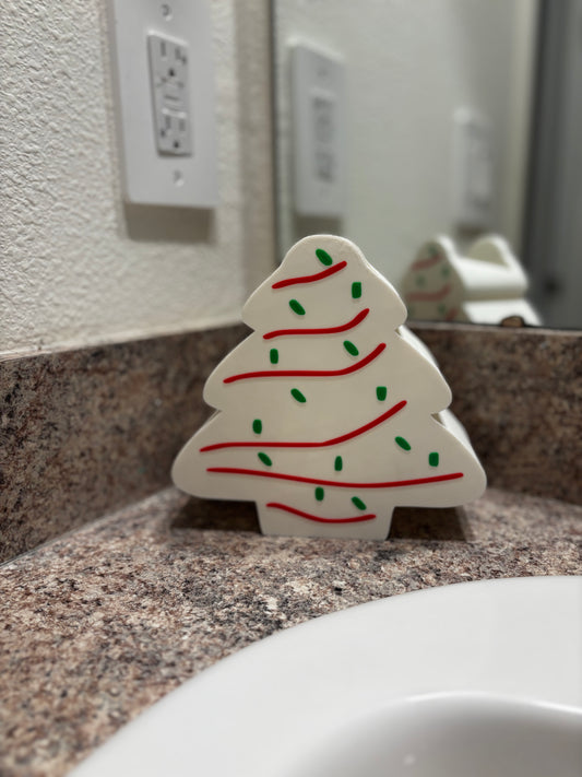Christmas Tree Debbie Cake Bath & Body Works Soap Holder