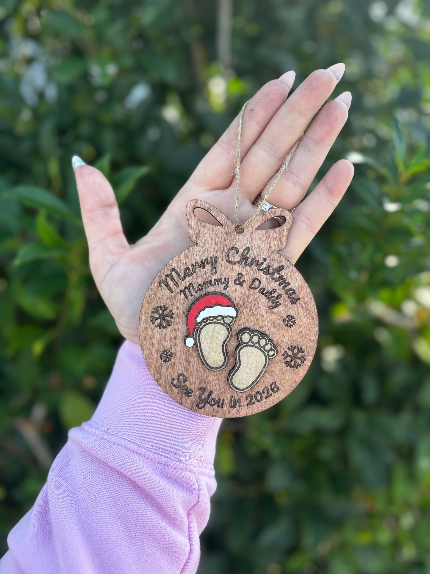 Baby Announcement Ornament