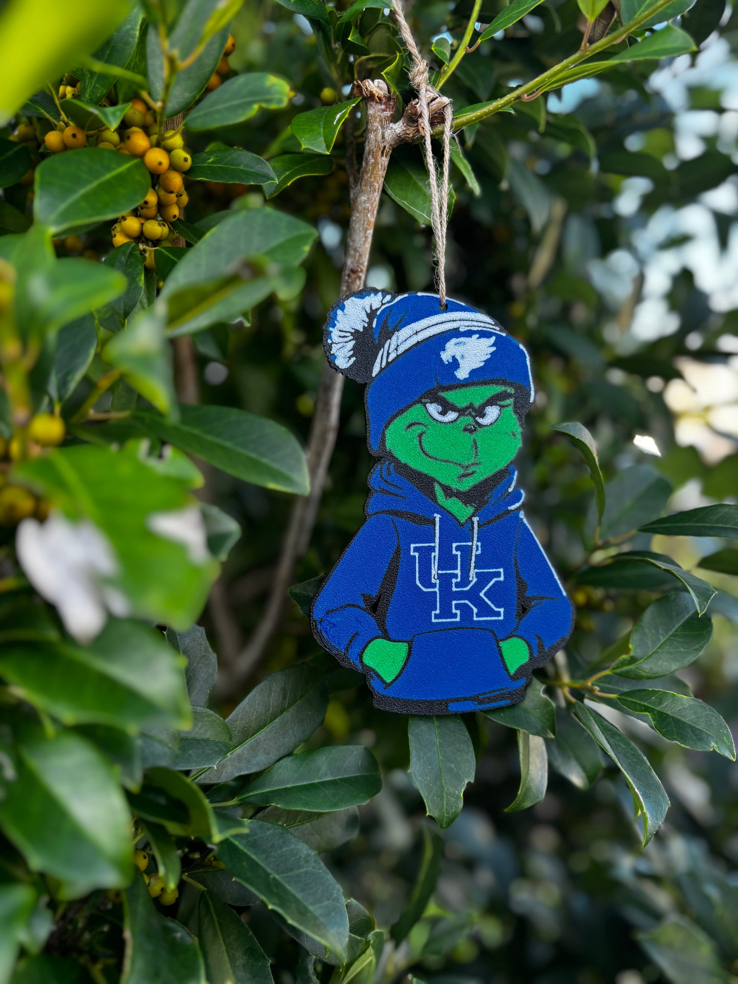 Kentucky Wildcats Grinch Ornament