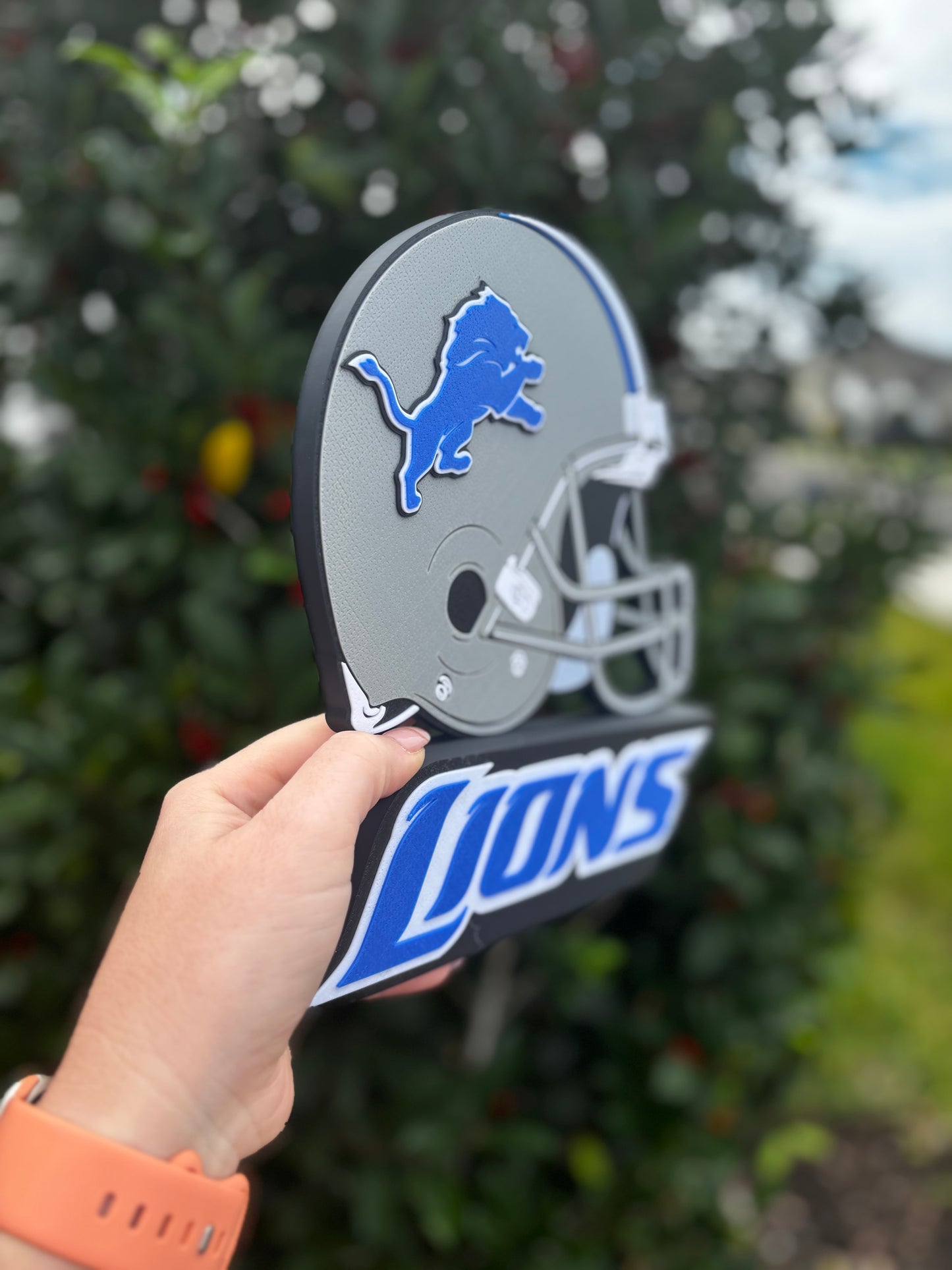 Detroit Lions Desk/Table Stand