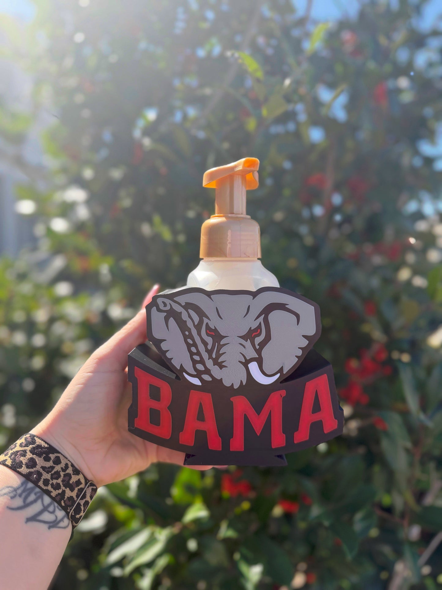 Alabama Roll Tide | Bama Elephant Soap Holder – Digital File | STL & 3MF Download