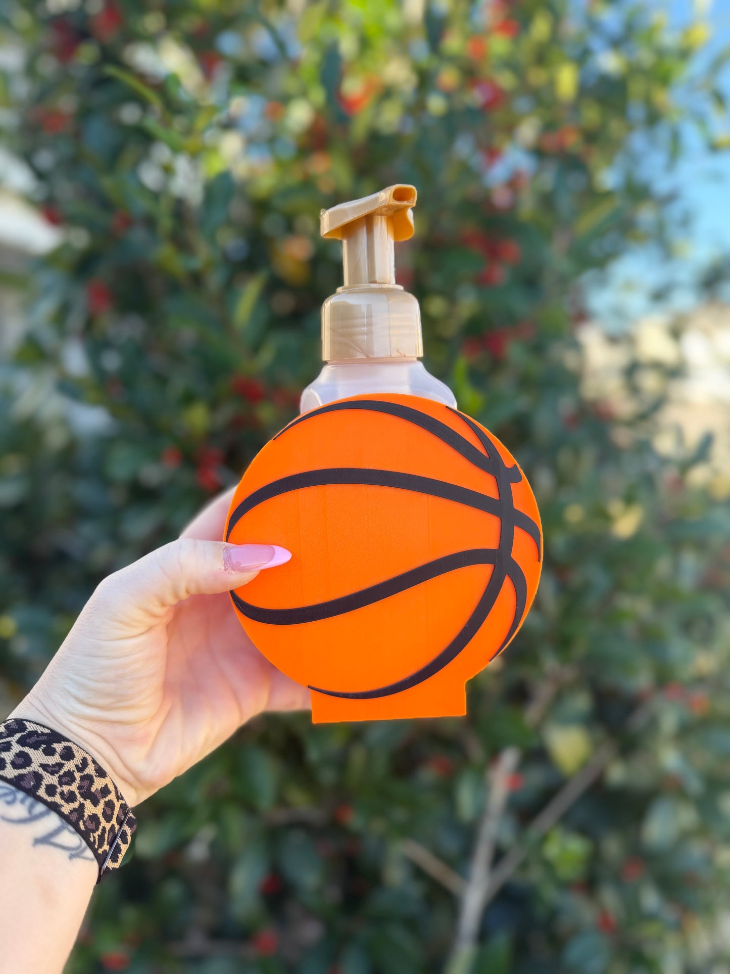Basketball Soap Holder 3D Print File | Bath and Body Works STL and 3MF (Digital Download ONLY)