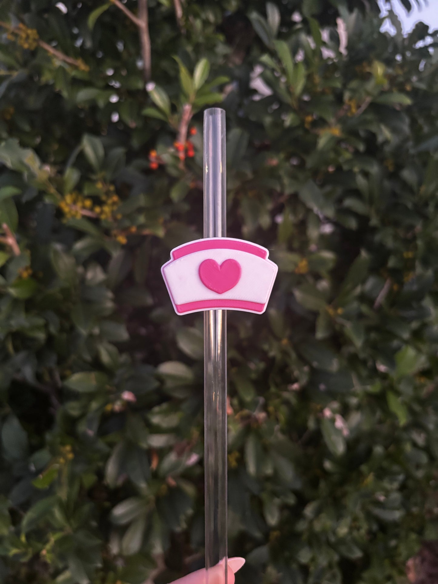 Nurse Cap Stanley Straw Topper