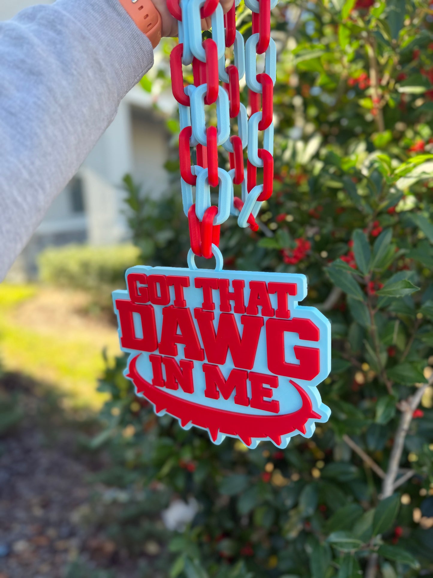 "Got That DAWG In Me" Sports Hype Chain