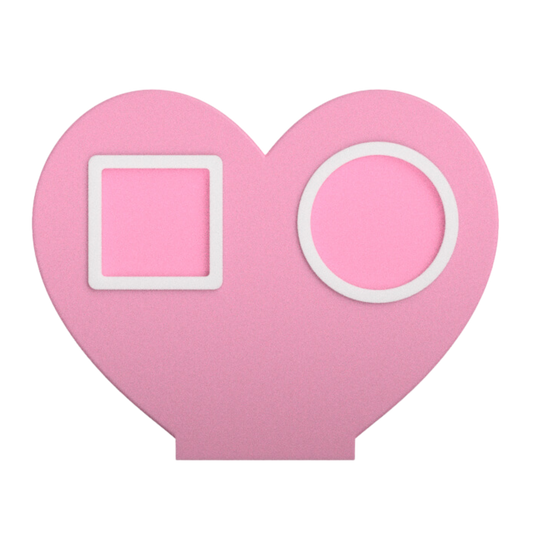 NFC Business Stand - Heart Backing
