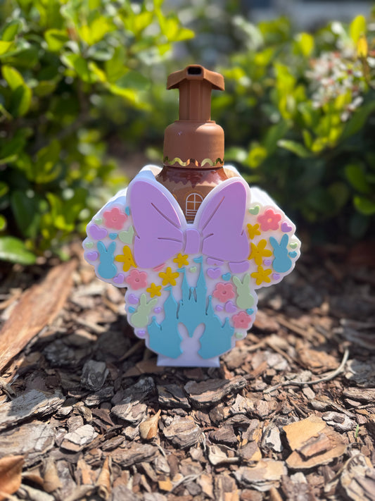 Easter Mouse Soap Holder – Pastel Bunny Bathroom Decor | Cute Spring Kitchen Sink Organizer | Handmade Gift