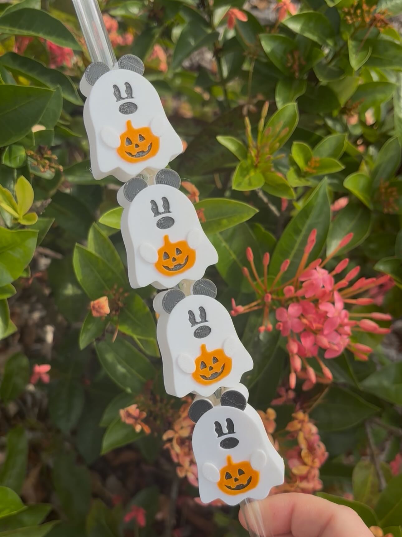 Mickey Mouse Ghost Stanley Straw Topper