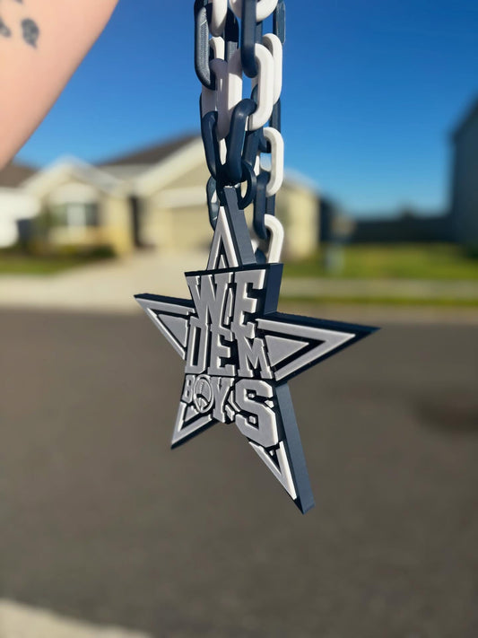 Dallas Cowboys 'We Dem Boys' Star Pendant Hype Chain