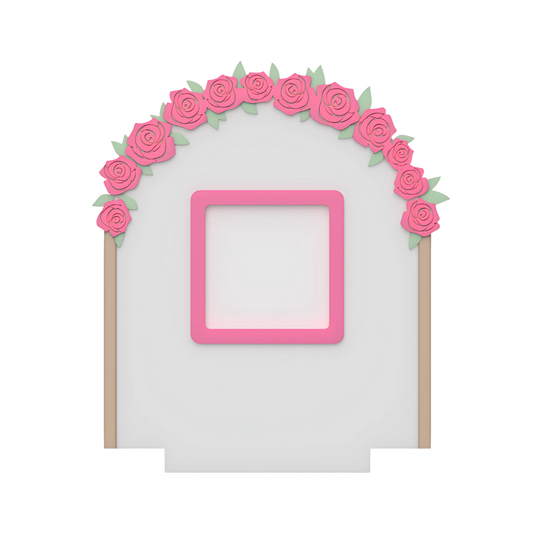 NFC Business Stand - Rose Arch
