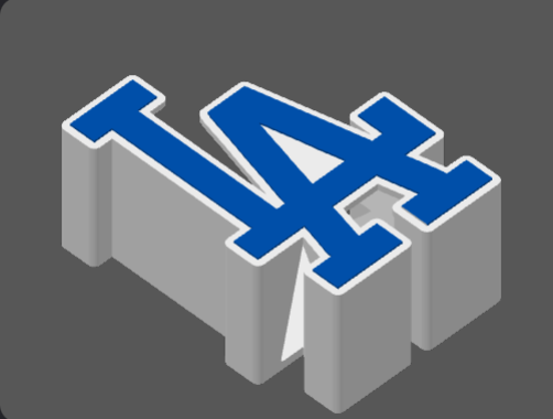 LA Dodgers Soap Holder – Digital File | STL & 3MF Download