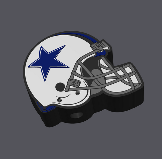 Cowboys Helmet Soap Holder – 3D Print STL & 3MF Files (Digital Download)