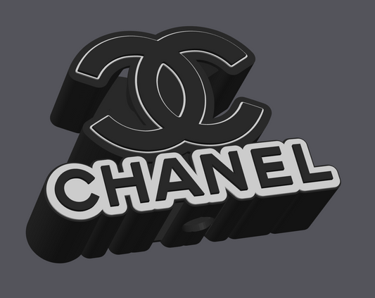 Designer Soap Holder CHANEL | Luxury Bathroom Decor 3D Print File (STL & 3MF)