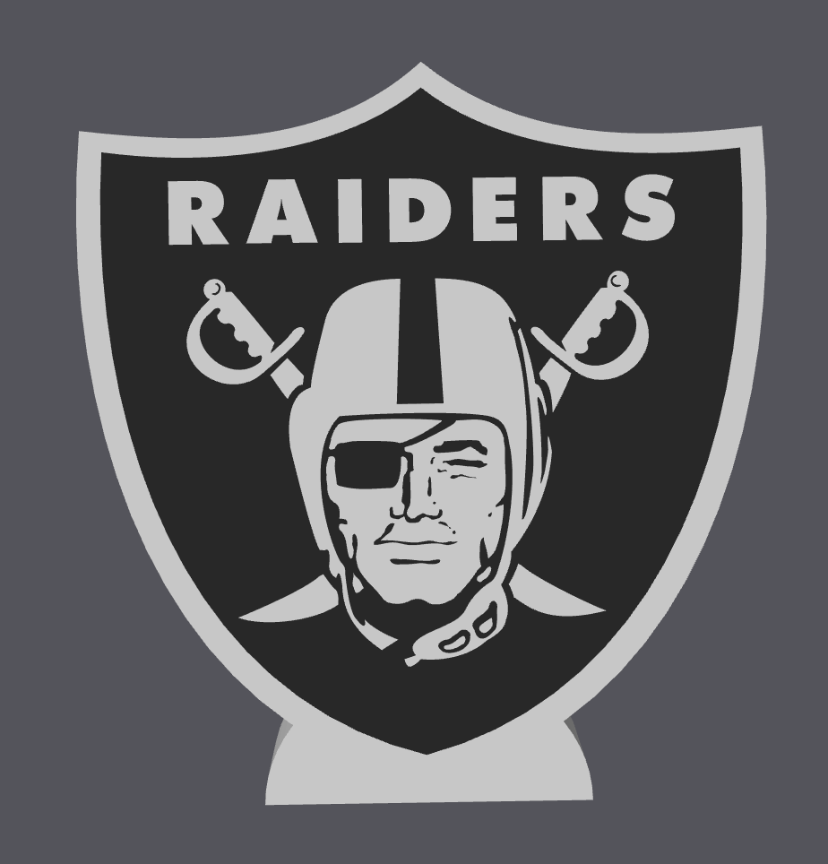 Raiders Soap Holder Digital File | Football Bathroom Decor | STL & 3MF Download | 3D Print Soap Stand | Fan Gift