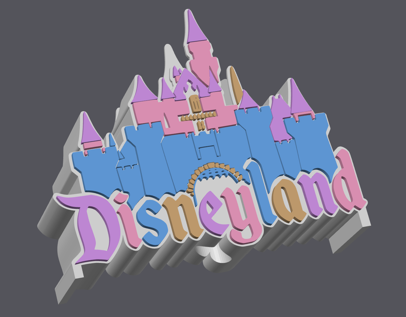 Disneyland Castle Soap Holder – Digital File | STL & 3MF | 3D Print Bath & Body Works Wall Mount | Theme Park Inspired Bathroom Decor