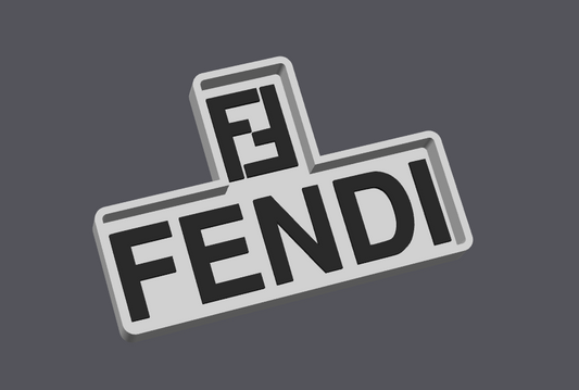 Fendi Inspired Trinket Tray STL | Designer Catchall Tray 3D Print File | Jewelry Tray STL | Luxury Vanity Tray | Desk Organizer STL | STL & 3MF File