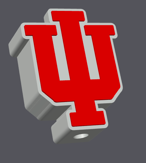 Indiana Hoosiers Soap Holder STL & 3MF | IU Bathroom Decor | College Sports Soap Holder | Bath & Body Works Soap Holder | Digital Download