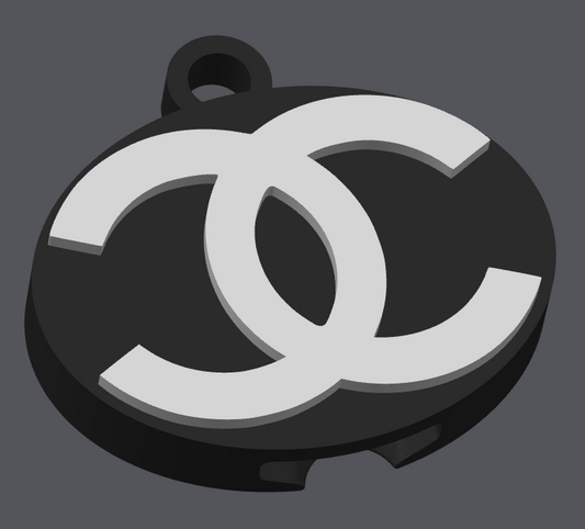 Chanel Designer Inspired Can Opener STL & 3MF File | Luxury Style Keychain Opener | Fashion-Inspired 3D Print | Digital Download