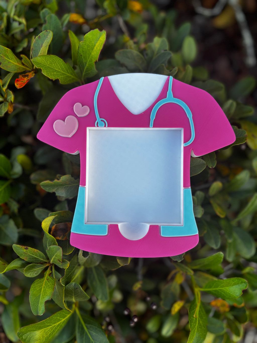 Scrub Top Notepad Holder