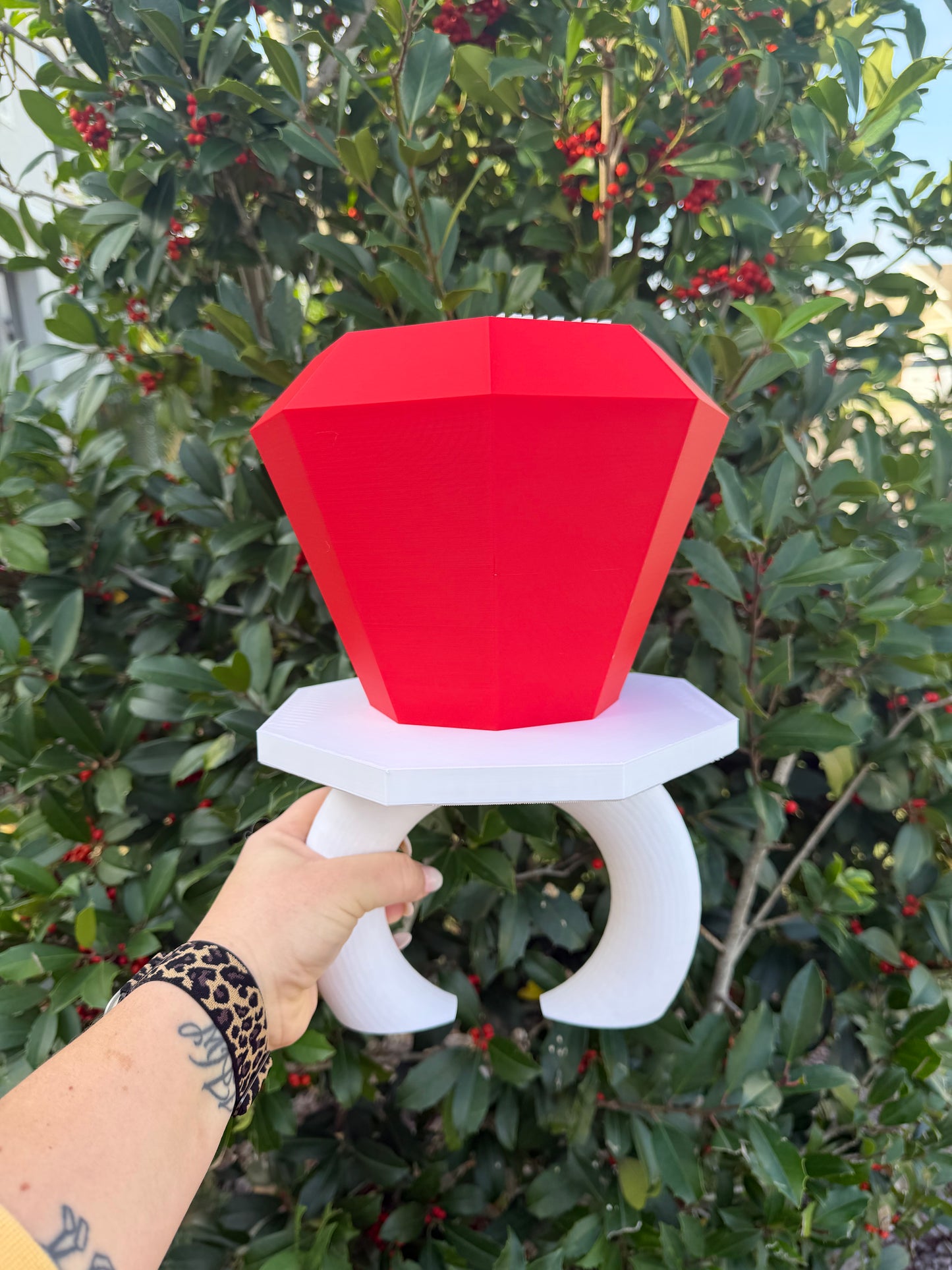 Oversized Ring Pop Decor – Valentine’s Day 3D Printed Gift – “I Love You” Engagement Ring Prop – Cute Valentine Display – Gift for Her or Him