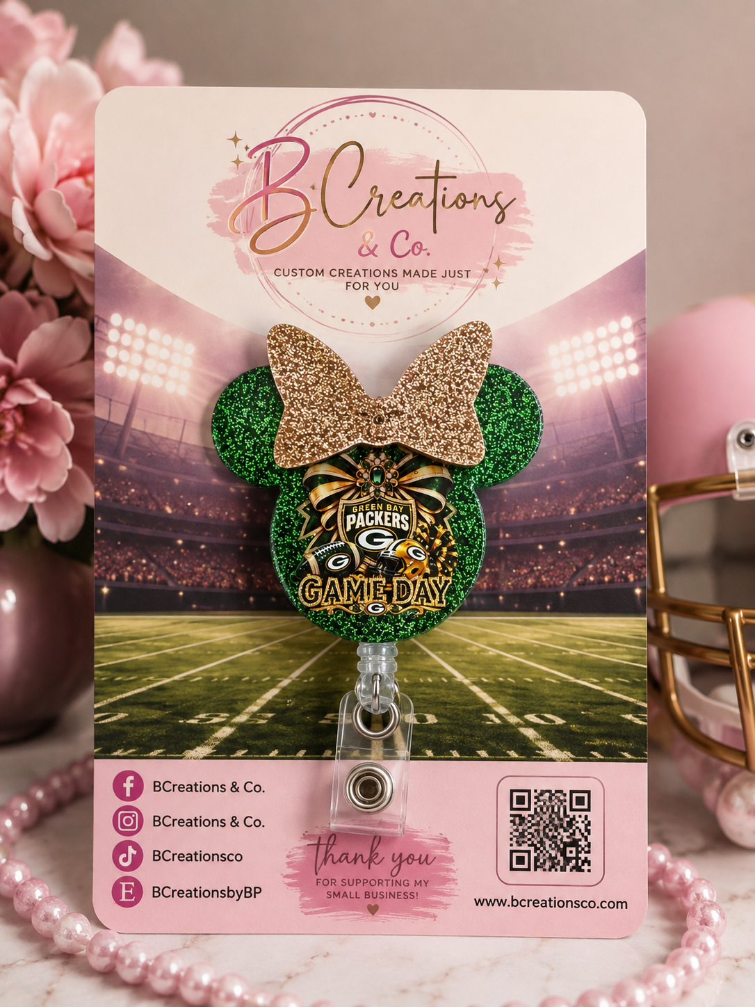 NFL Minnie Badge Reels
