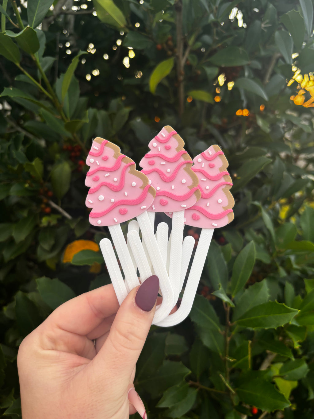 Christmas Cake Paperclip