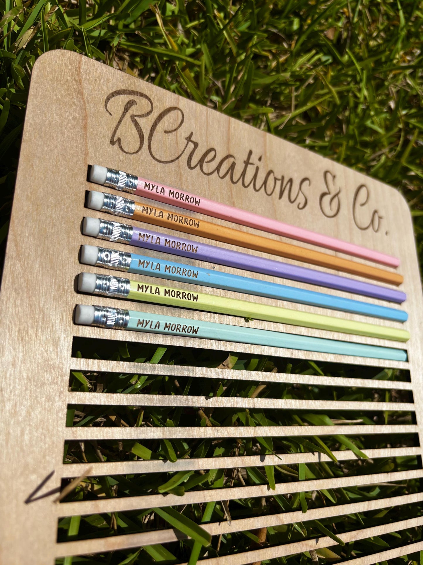 Custom Name Pencils | Pastel Color Pencils | School | Name Pencils | Personalized