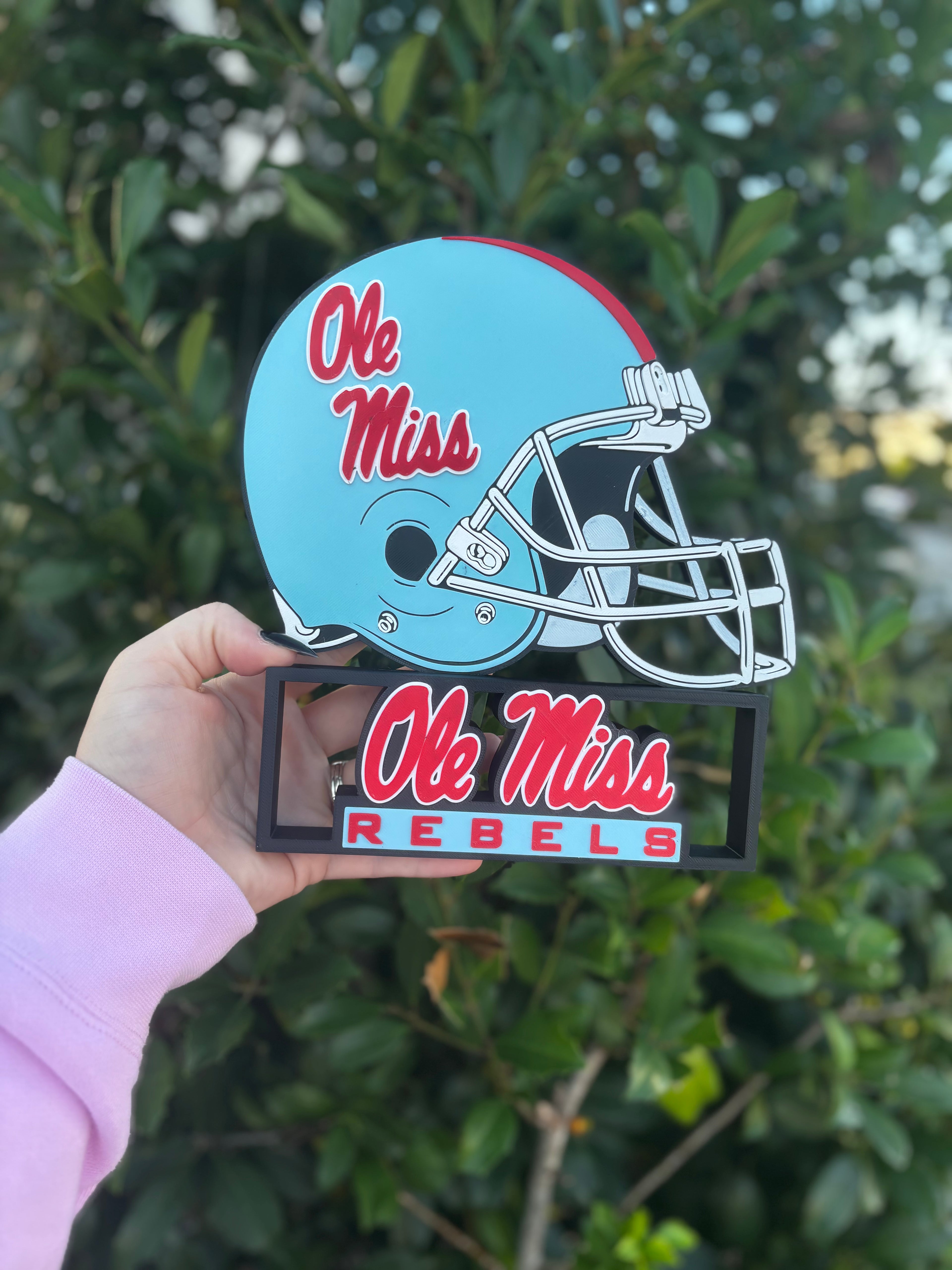 Ole Miss Table/Desk Stand
