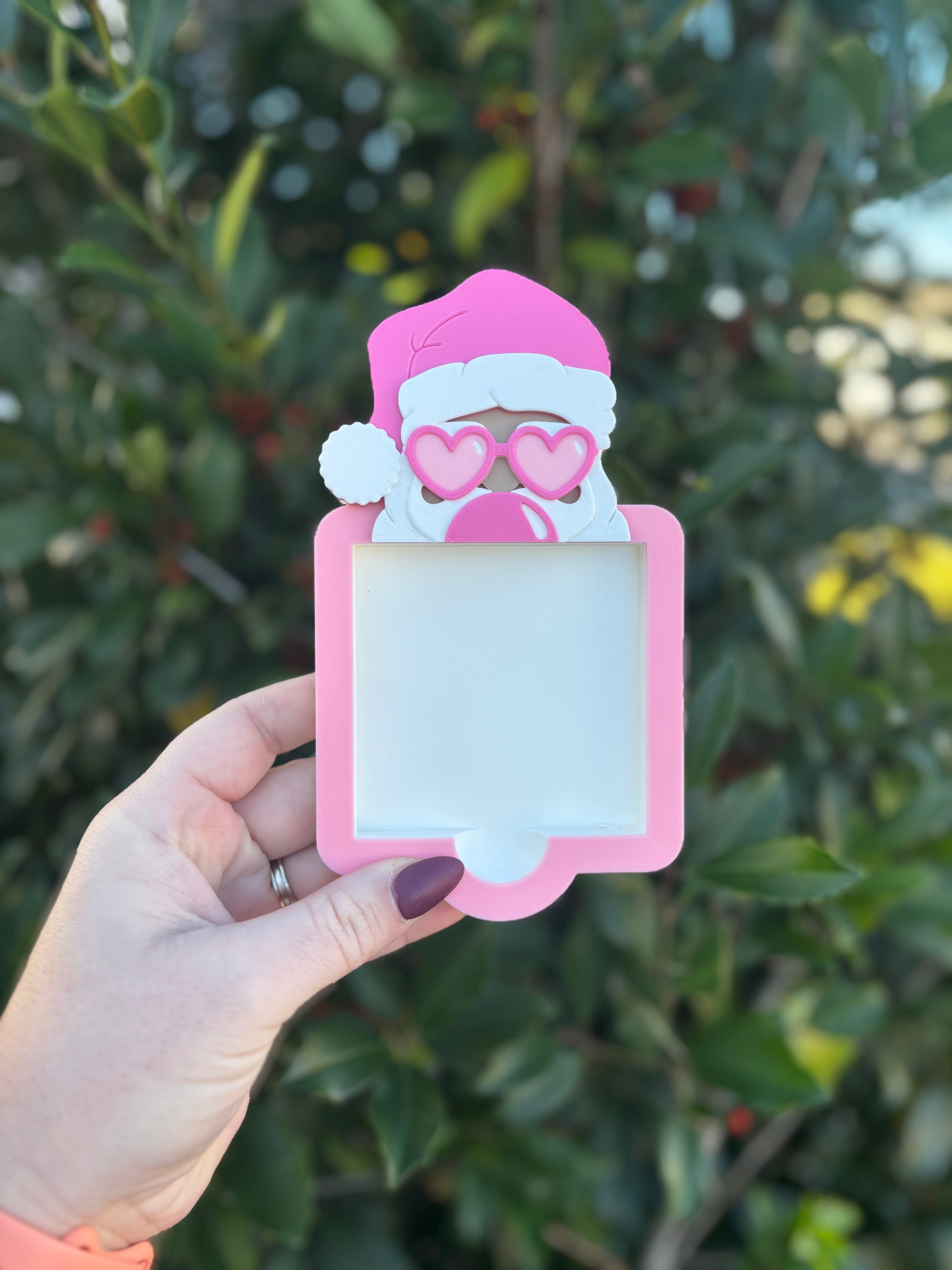 Sassy Santa Notepad Holder