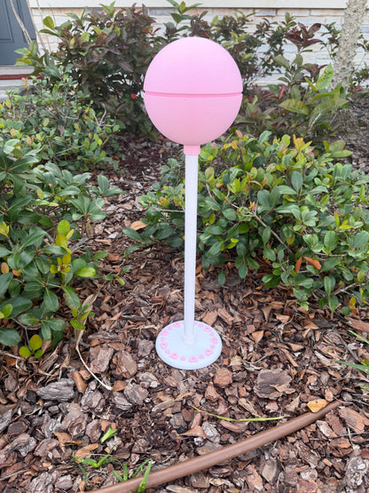 Oversized Fillable Lollipop Container | Giant Candy Lollipop Prop | Valentine’s Day Decor | Party Favor Holder | Custom Candy Display