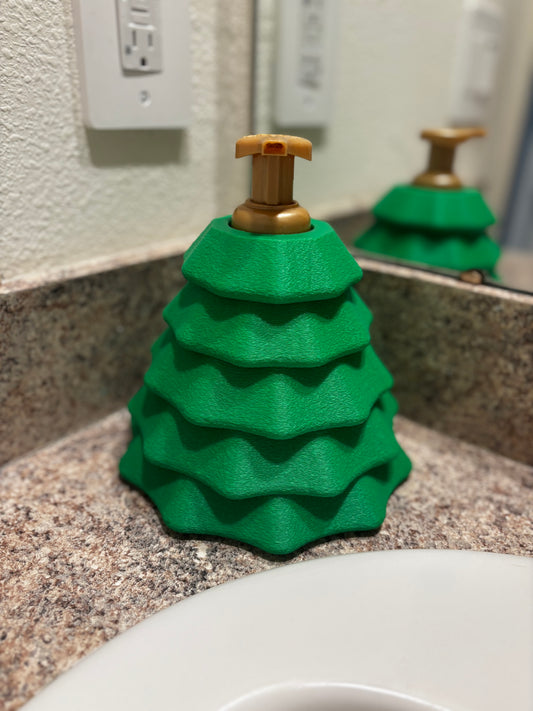 Bath & Body Works Christmas Tree Soap Dispenser Holder