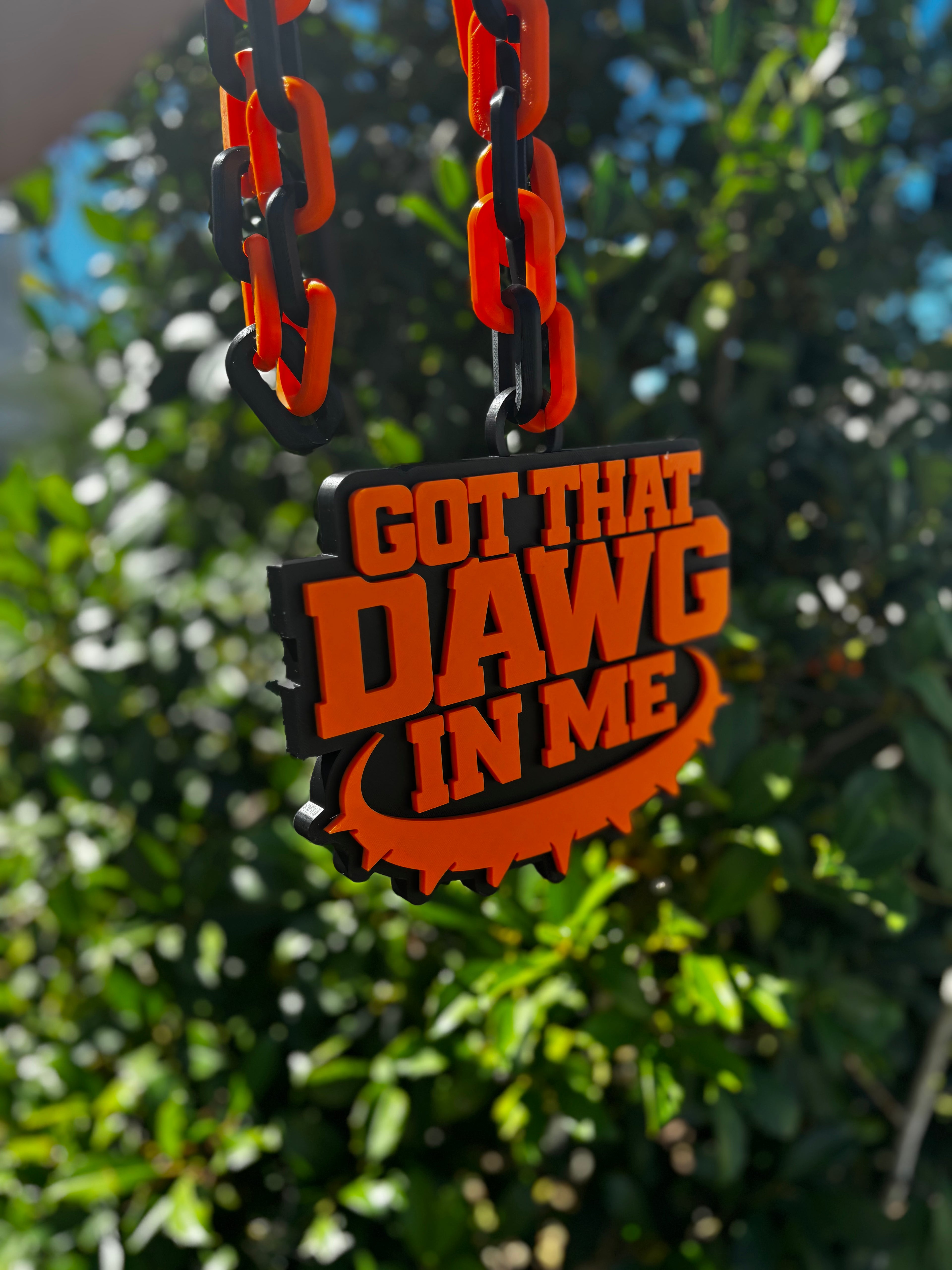 "Got That DAWG In Me" Sports Hype Chain