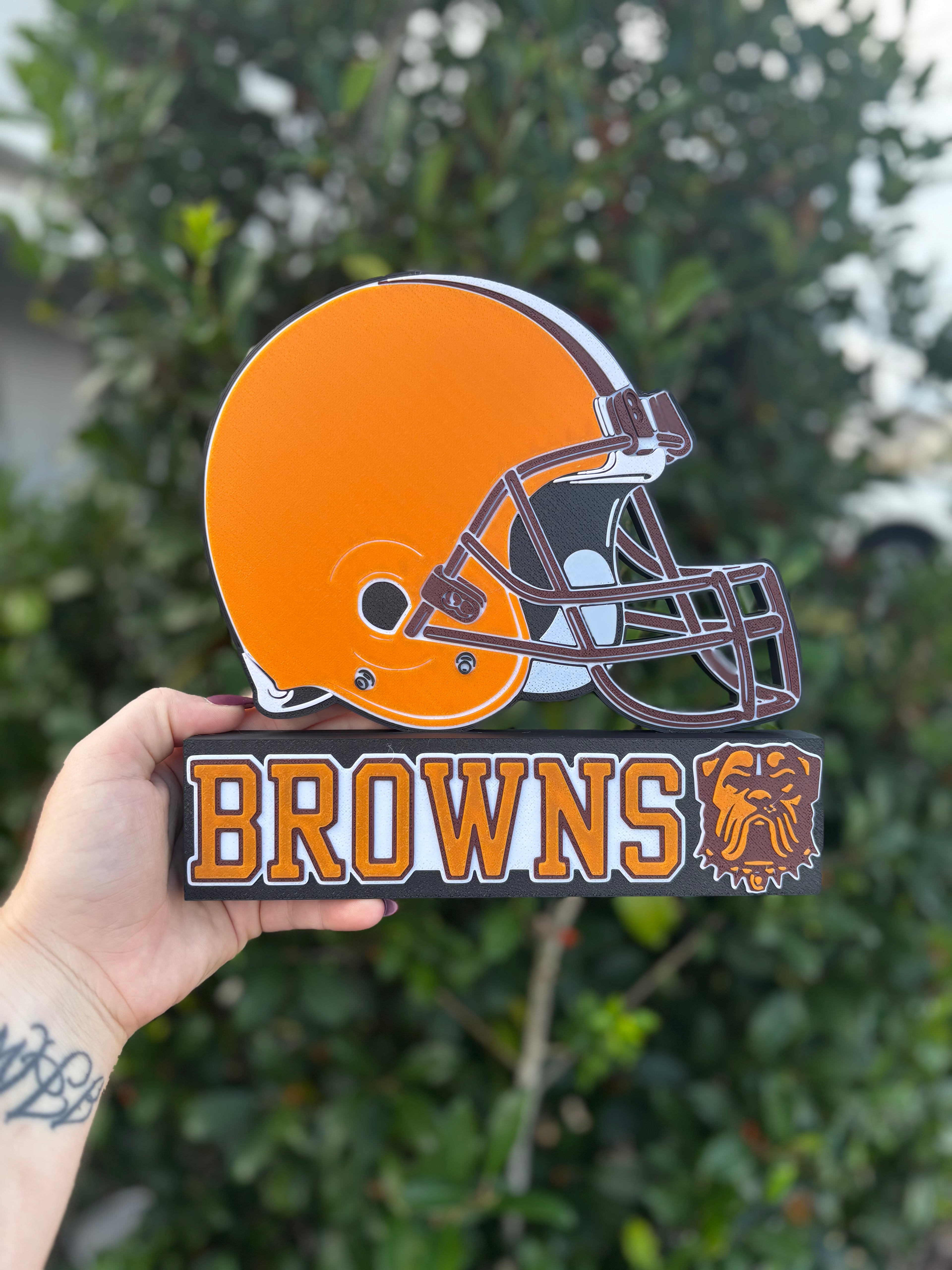 Cleveland Browns Desk/Table Stand