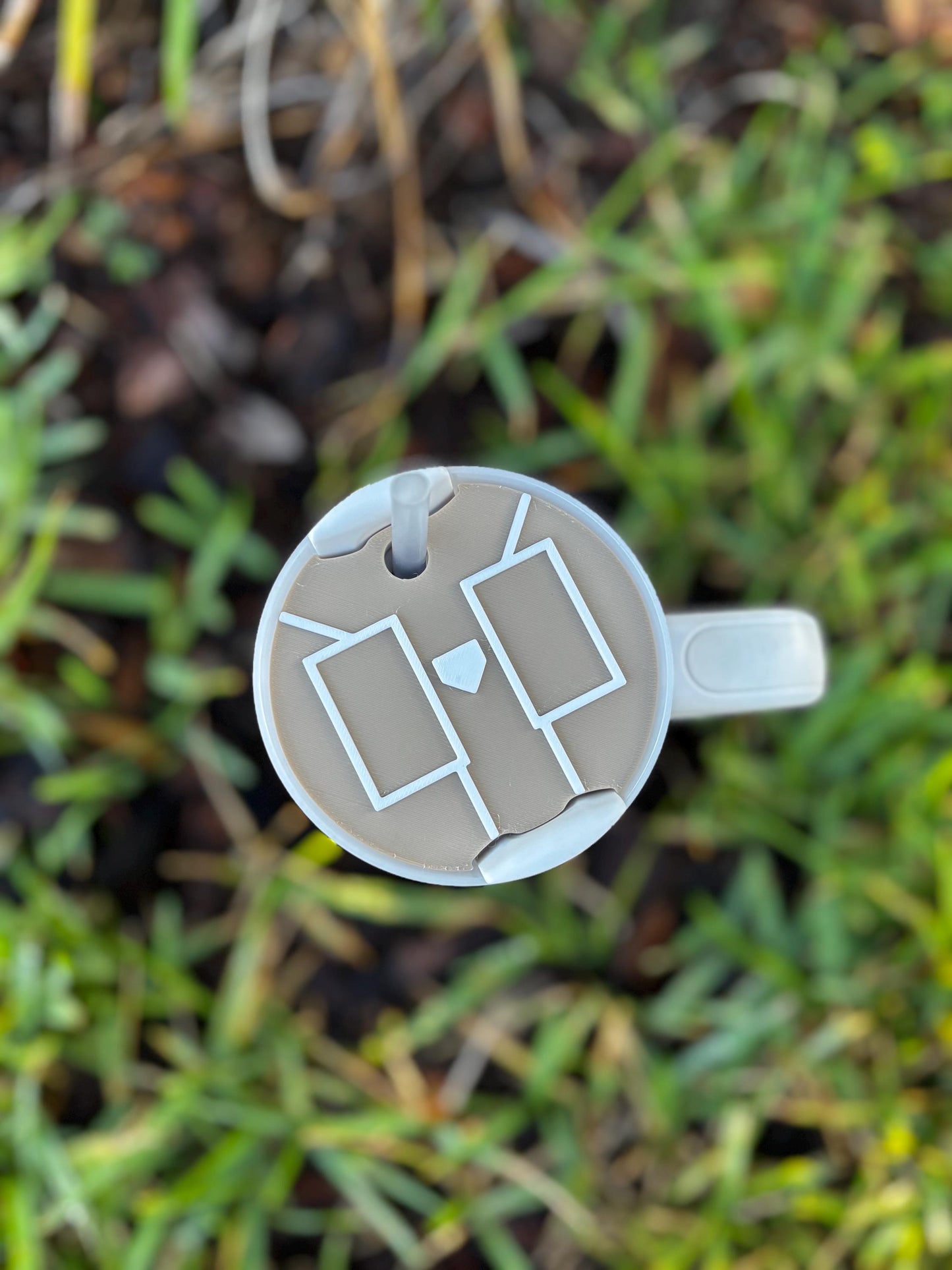 Sports Field Tumbler Toppers – Soccer, Football & Baseball Stadium Straw Covers | 40oz Tumbler Accessories | Game Day Gift for Sports Fans