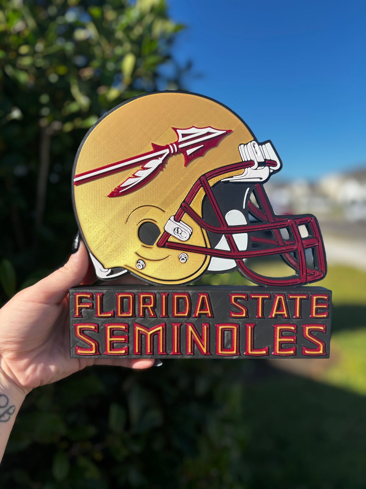 Fsu Desk Florida State Seminoles FSU Table/Desk Stand – BCreations & Co.