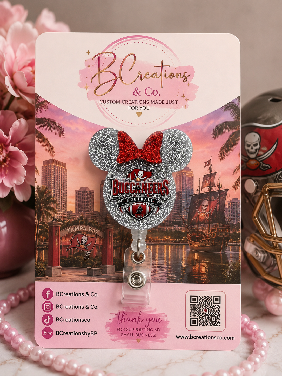 NFL Minnie Badge Reels