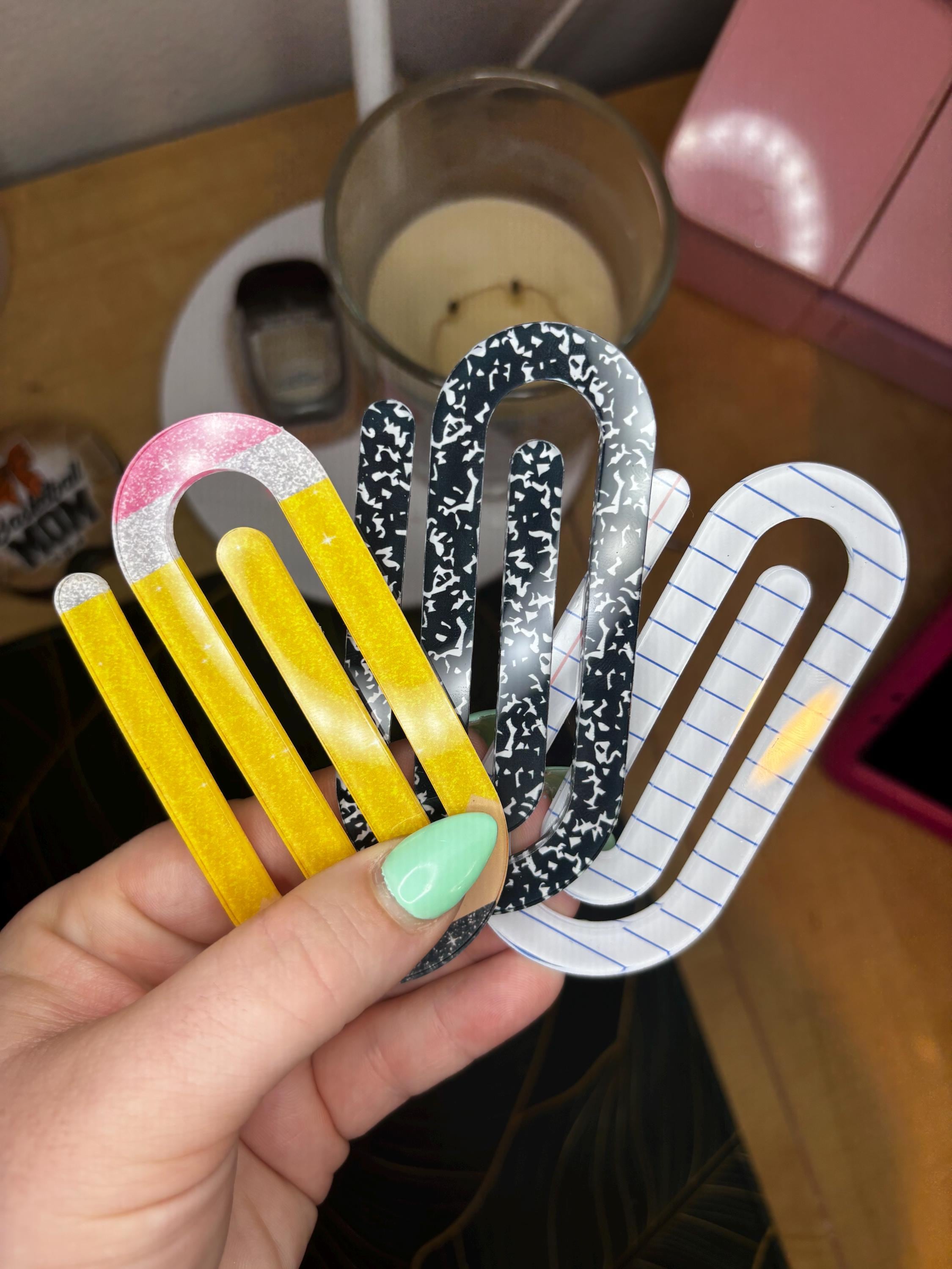 Teacher Appreciation Custom Jumbo Paperclips | Custom | Handmade