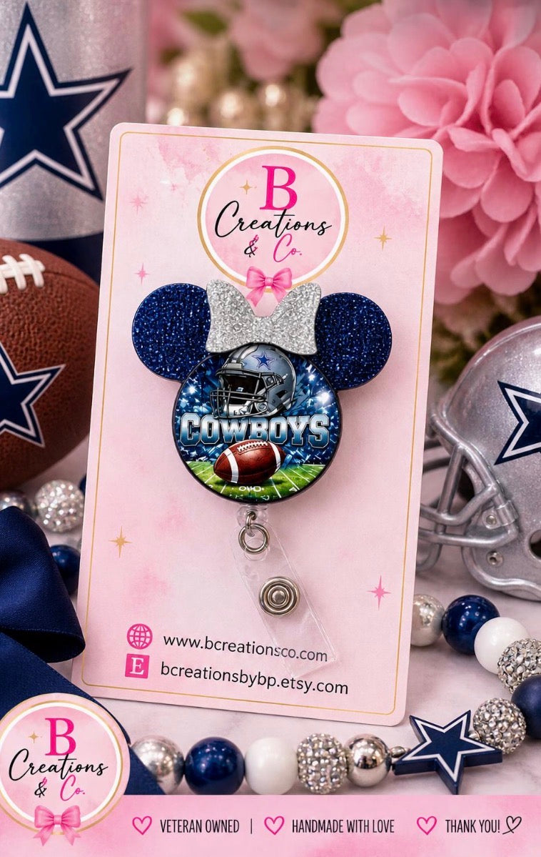 NFL Minnie Badge Reels