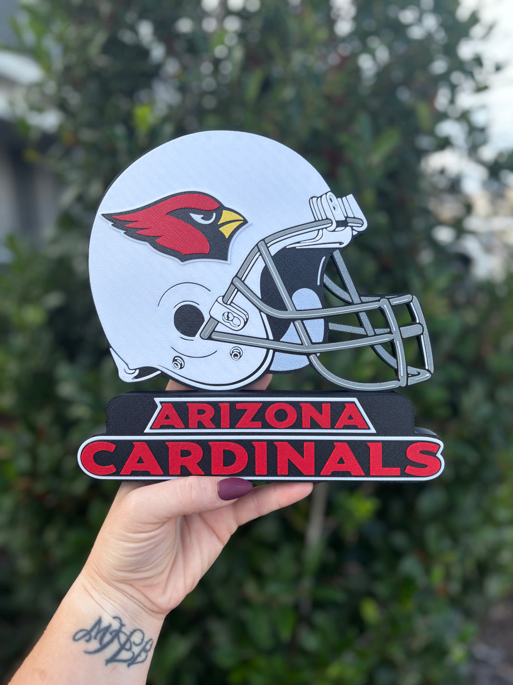 Arizona Cardinals Desk/Table Stand