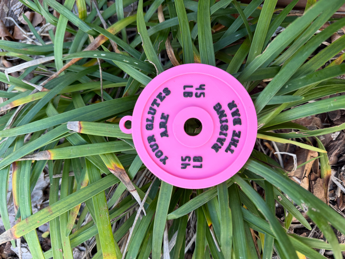 Valentine’s Day Gym Keychain | Weight Plate & Dumbbell Keychain | Fitness Lover Gift | Custom Color Combo | Gym Valentine Gift