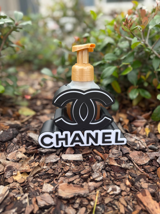 Luxury Inspired Designer Soap Holder | High-End Glam Bathroom Decor | Fits Bath & Body Works Foaming Soap