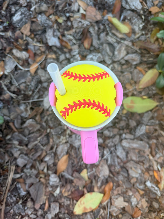 Volleyball | Basketball | Football | Baseball
3D Printed Straw Topper | Sports Mom Gift | Game Day Accessory