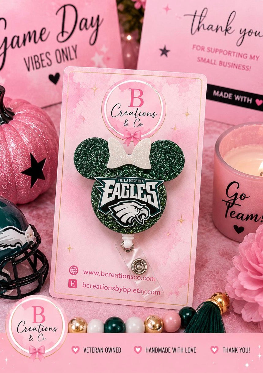NFL Minnie Badge Reels