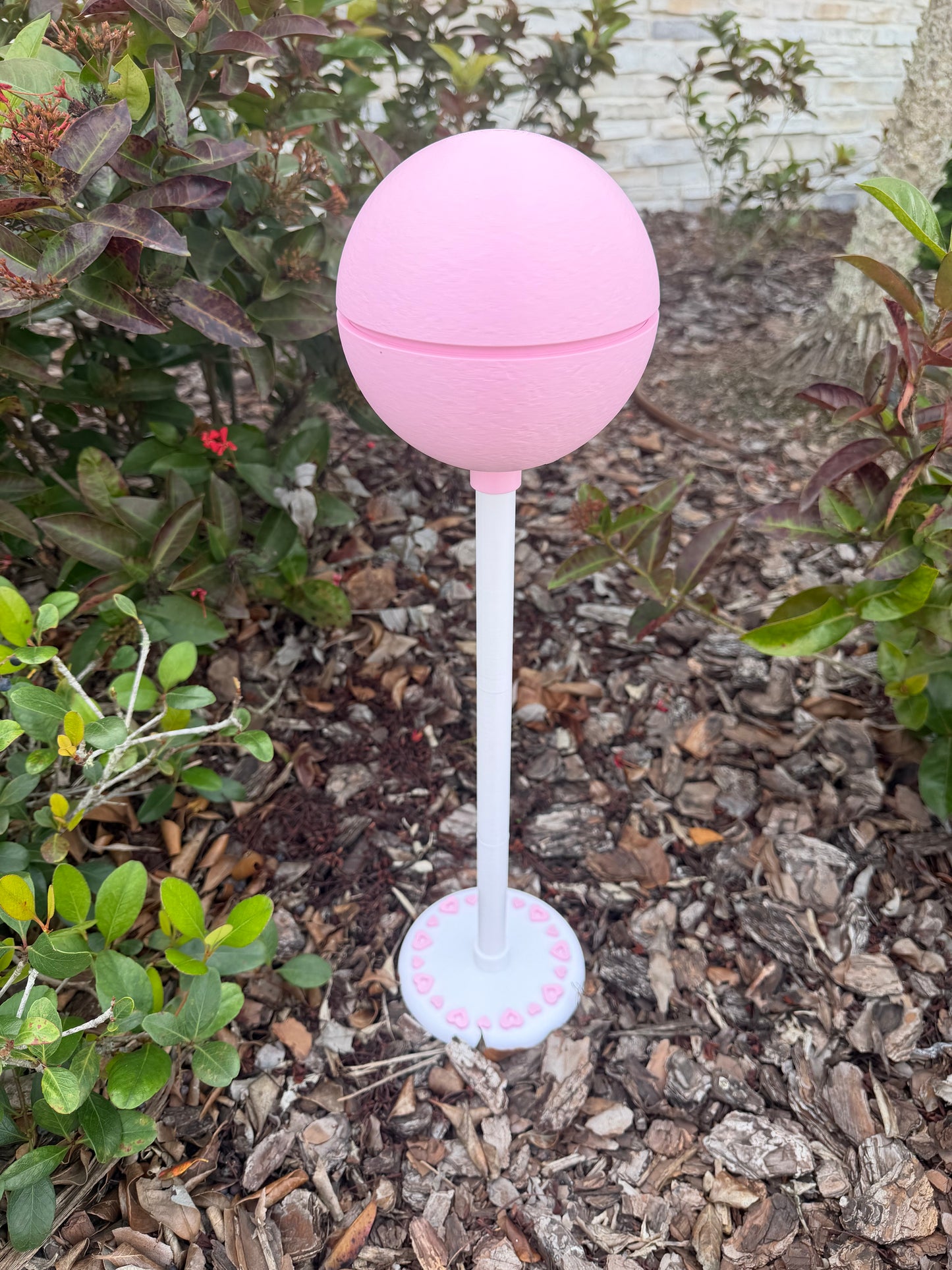 Oversized Fillable Lollipop Container | Giant Candy Lollipop Prop | Valentine’s Day Decor | Party Favor Holder | Custom Candy Display