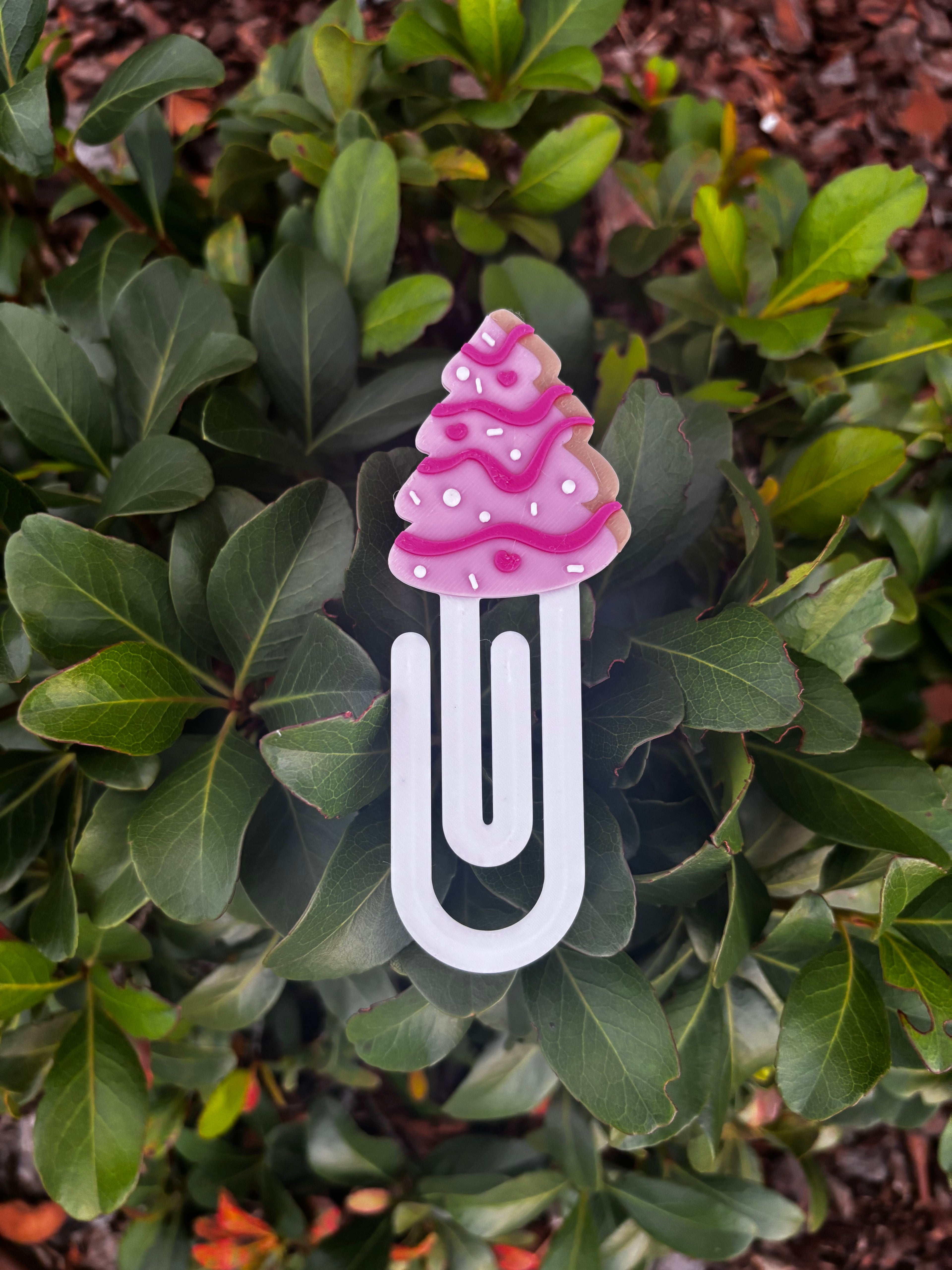 Christmas Cake Paperclip