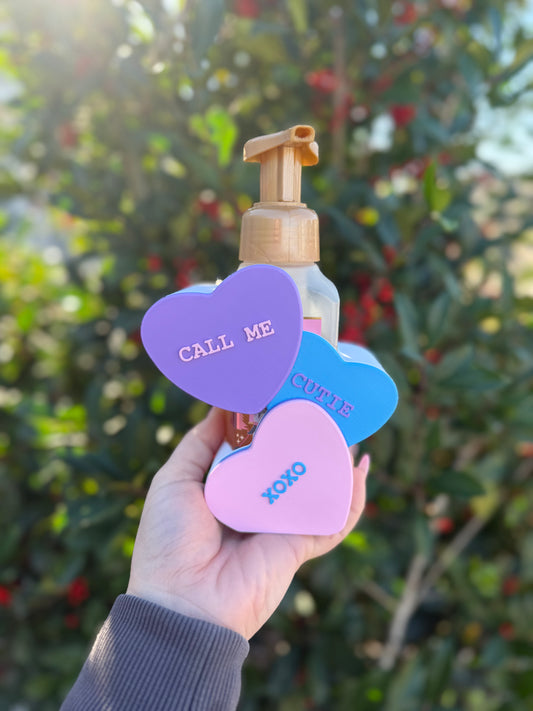 Valentine’s Candy Heart Soap Holder | Bath & Body Works Soap Holder | Candy Conversation Hearts | Valentine Bathroom Decor