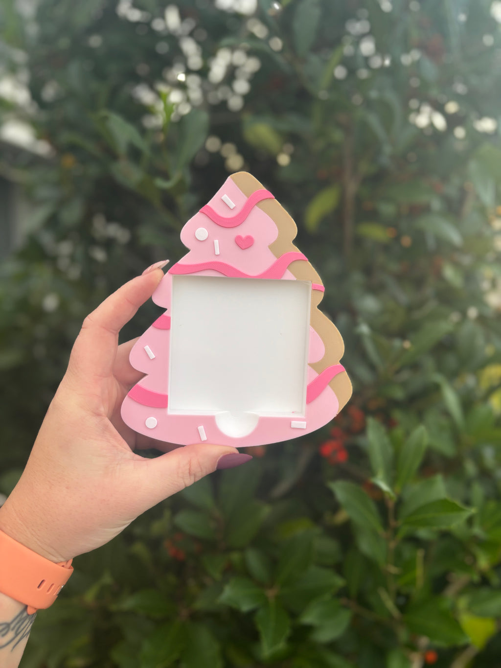 Christmas Cake Notepad Holder